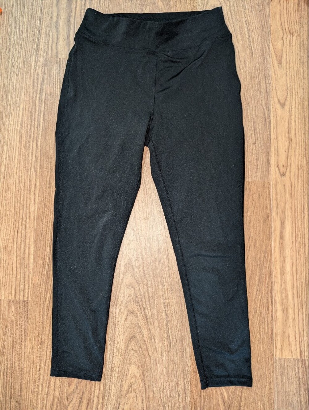 XL Women's Pop Fit Leggings Black With Pockets Athletic Wear
